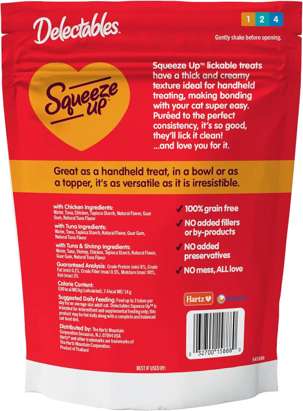 Delectables Squeeze Up Cat Treats