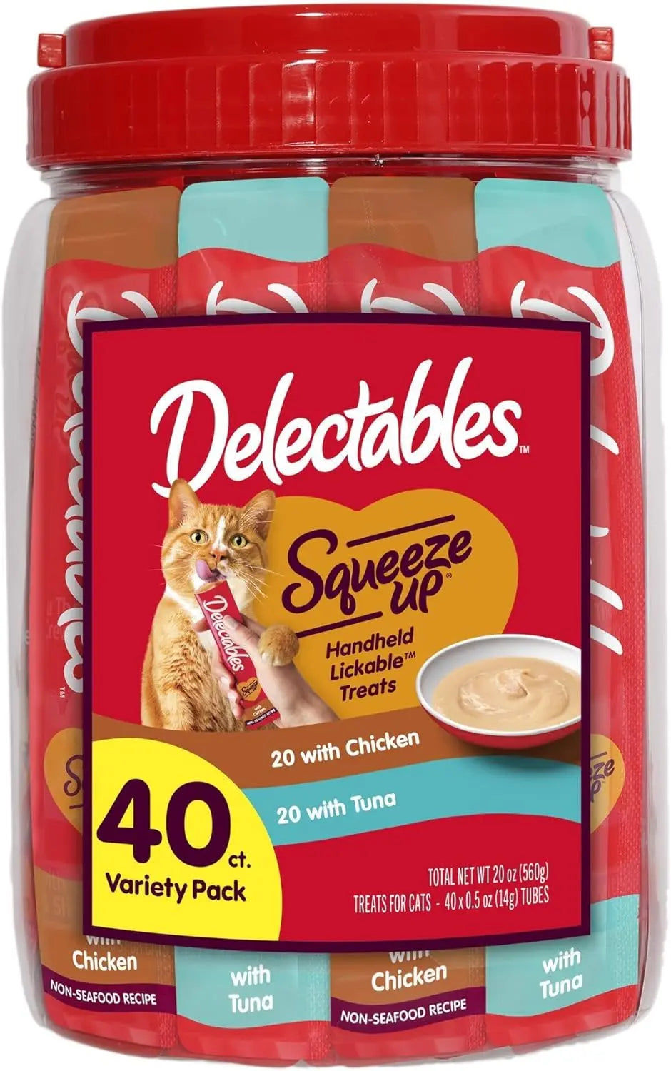 Delectables Squeeze Up Cat Treats