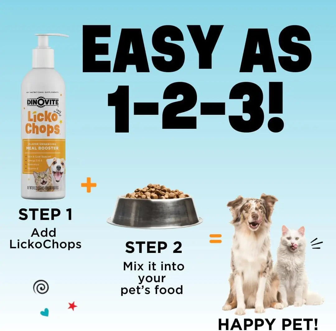 Dog & Cat Omega 3-6 Supplement | Probiotics & Vitamin E for Skin & Coat, 16oz Pump – Wags & Whiskers