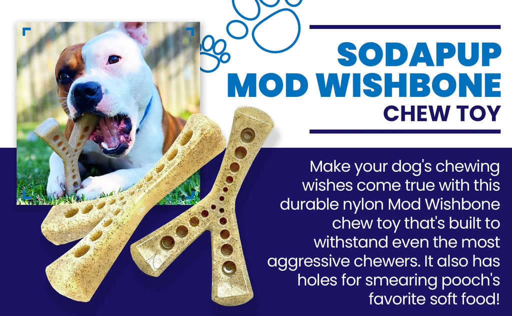 MOD Wishbone Nylon Chew Toy for Aggressive Chewers | American made