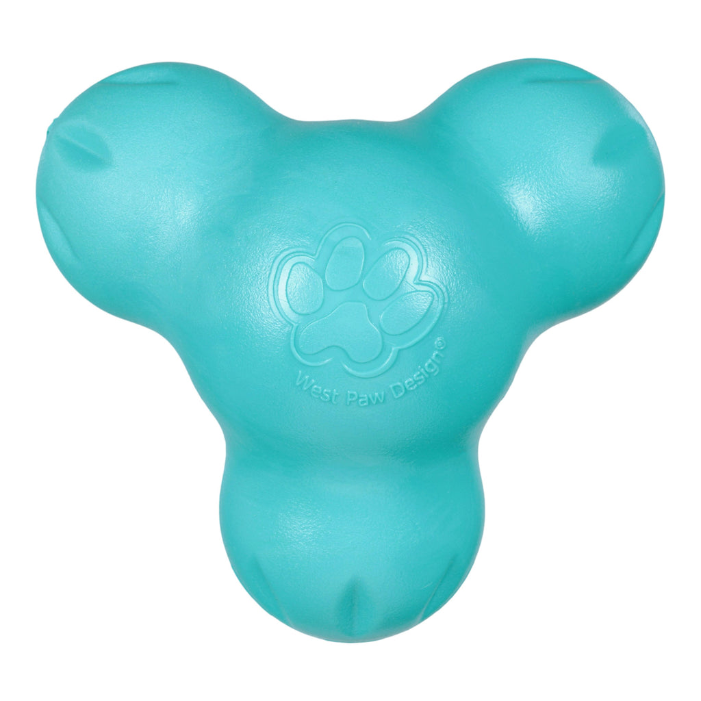 Tux Treat-Dispensing Dog Toy | Tough Chew with Hidden Treat Pocket – West Paw (Teal)