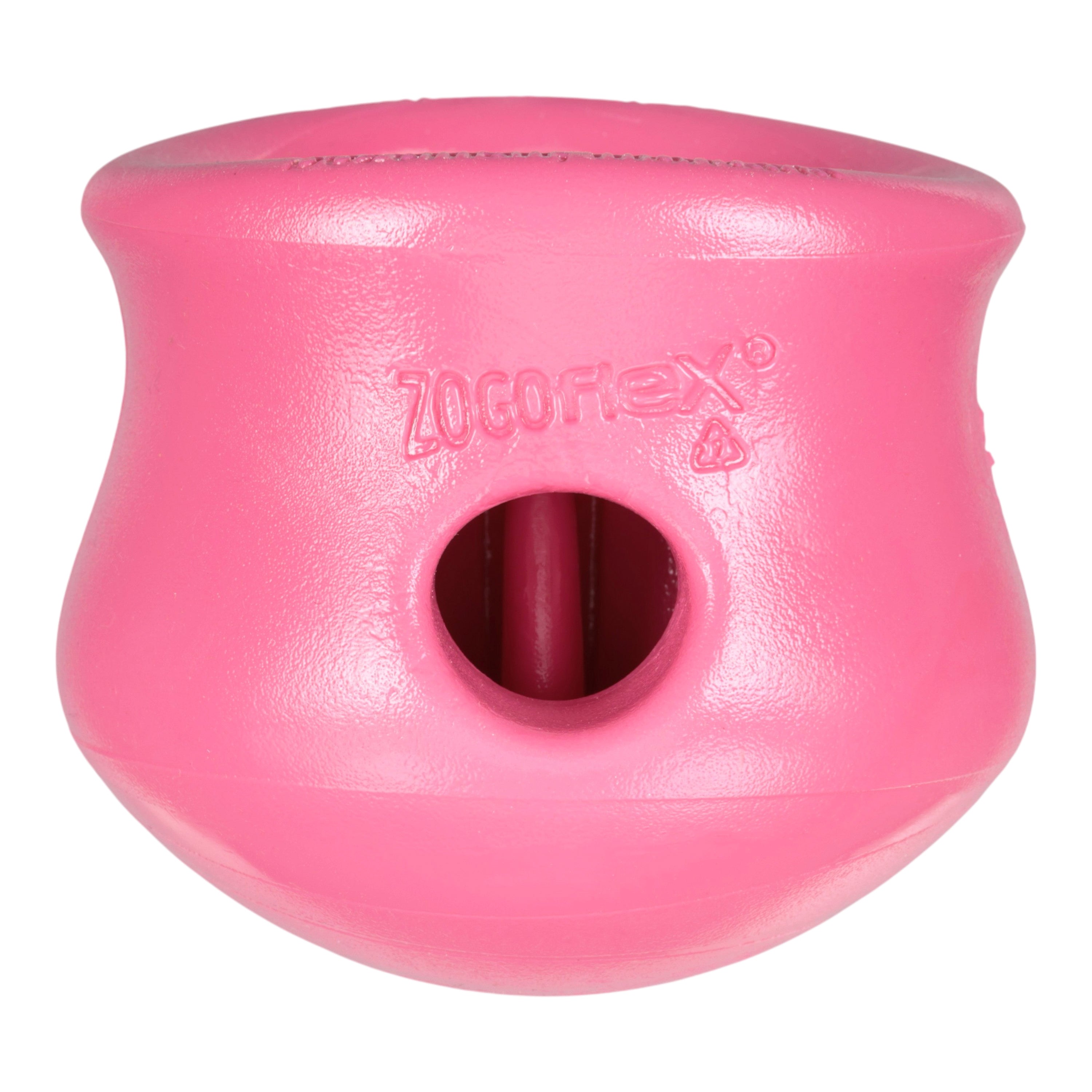 Toppl Treat & Puzzle Dog Toy | Fillable Enrichment Cup – West Paw (Geranium)