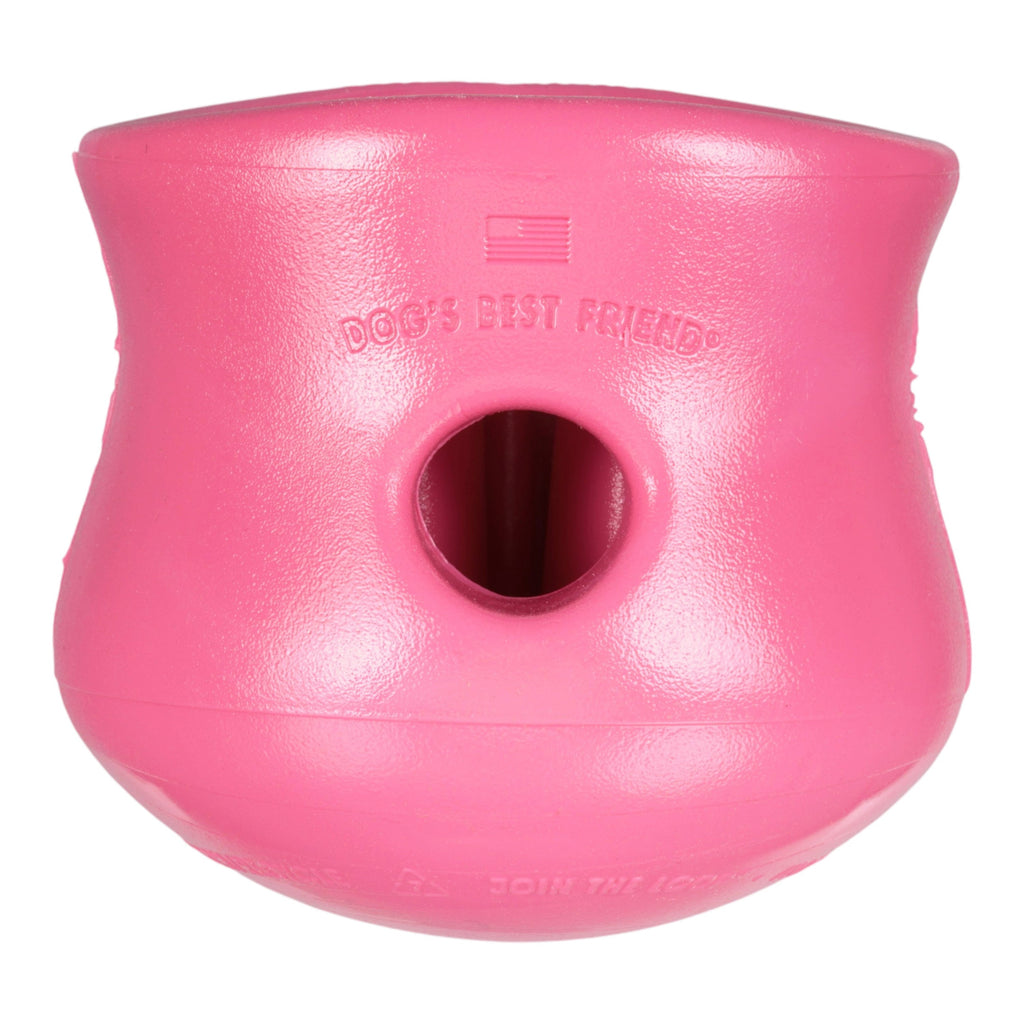 Toppl Treat & Puzzle Dog Toy | Fillable Enrichment Cup – West Paw (Geranium)