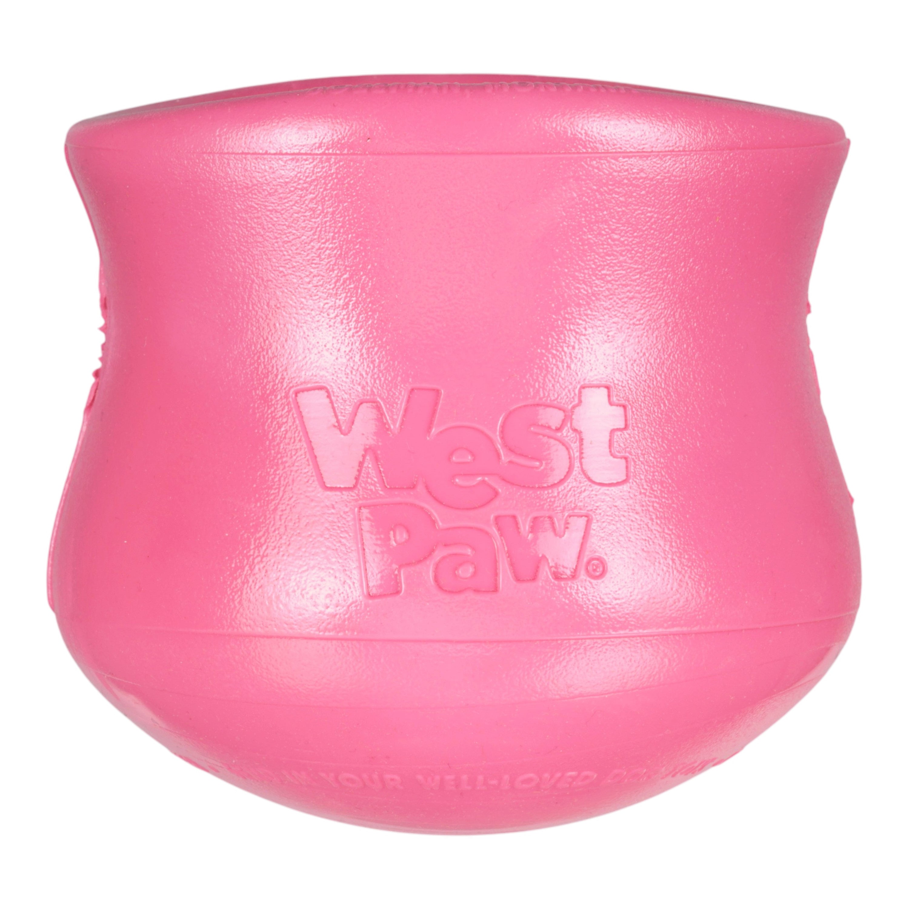 Toppl Treat & Puzzle Dog Toy | Fillable Enrichment Cup – West Paw (Geranium)