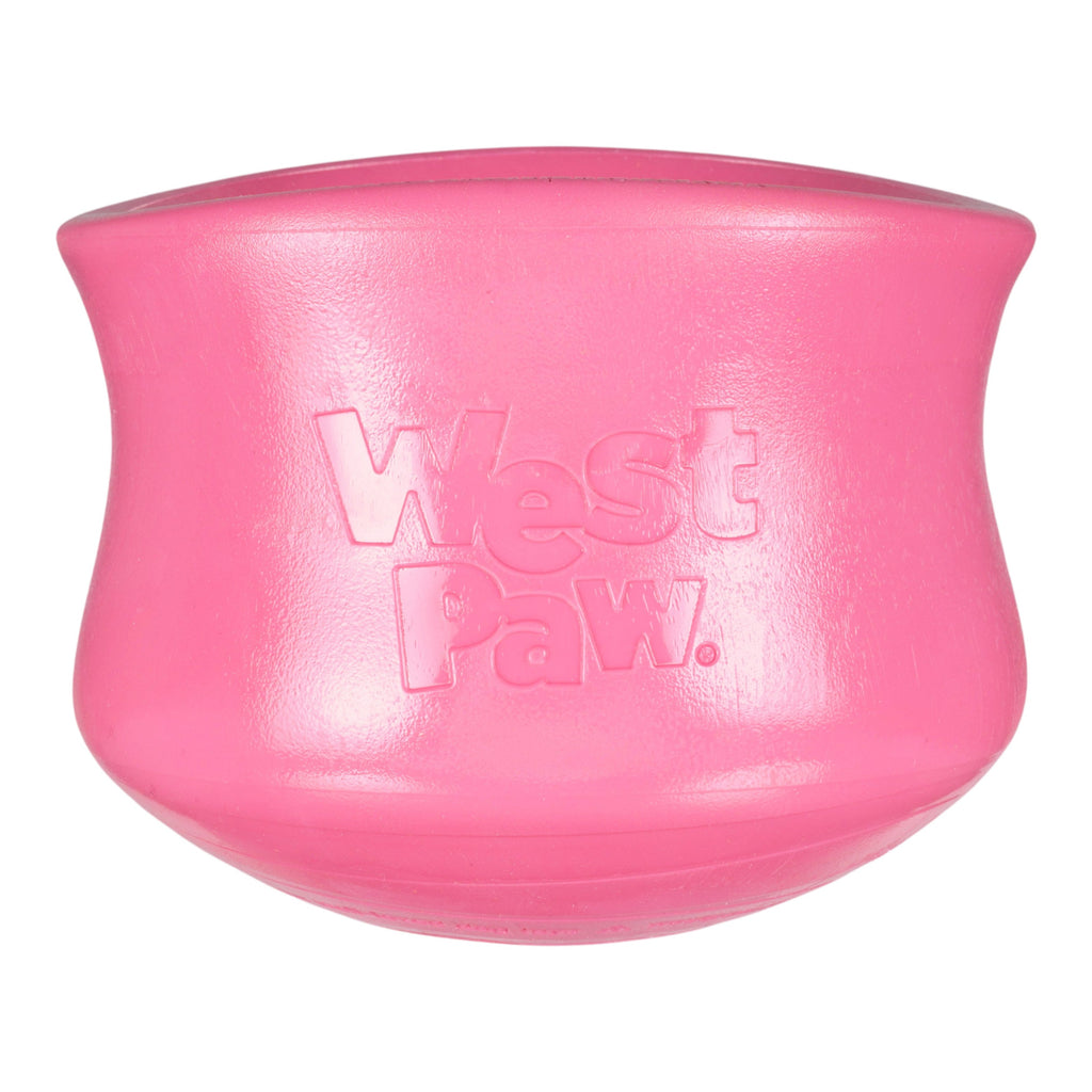 Toppl Treat & Puzzle Dog Toy | Fillable Enrichment Cup – West Paw (Geranium)