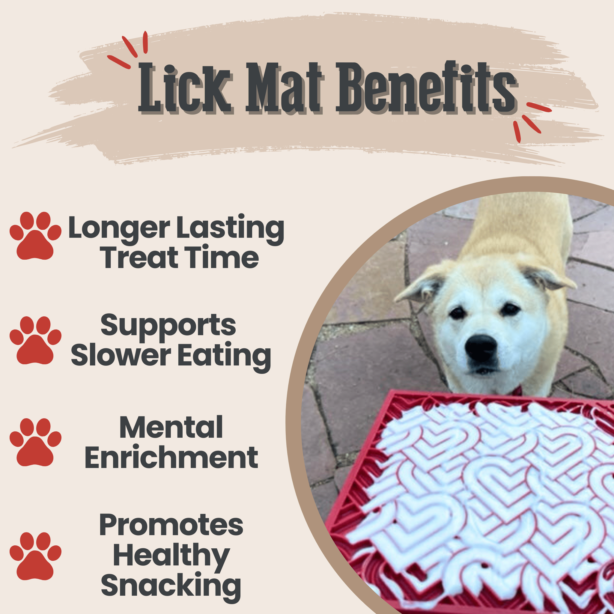Dogs & Cats Lick Mats