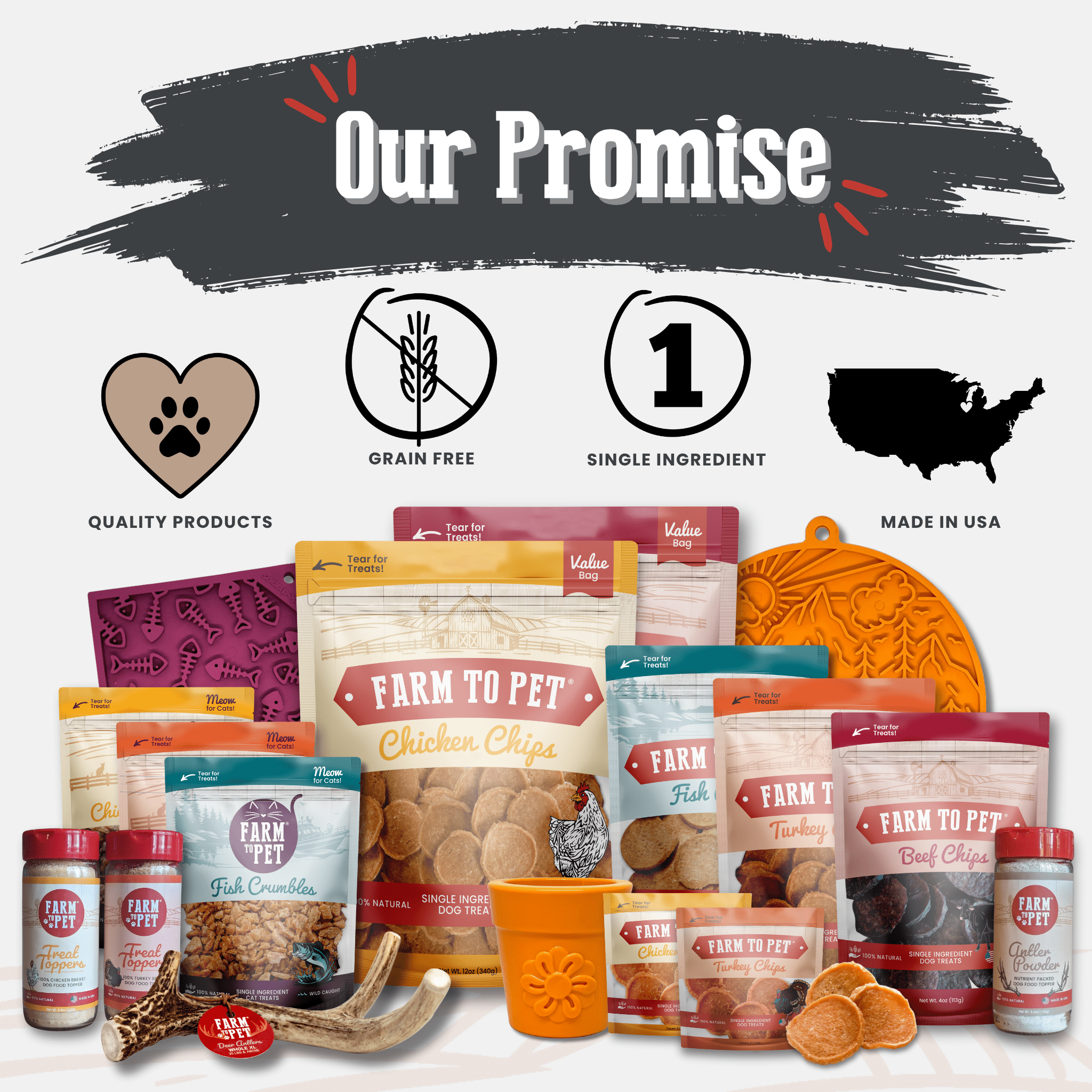 Elk Antler Dog Chews | All-Natural Whole and Split Elk Antler Chews | American sourced
