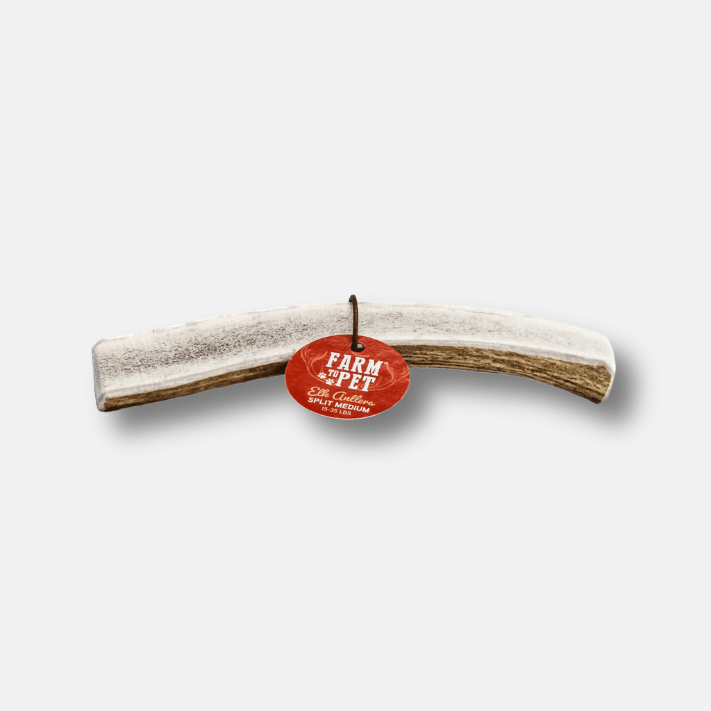 Elk Antler Dog Chews | All-Natural Whole and Split Elk Antler Chews | American sourced