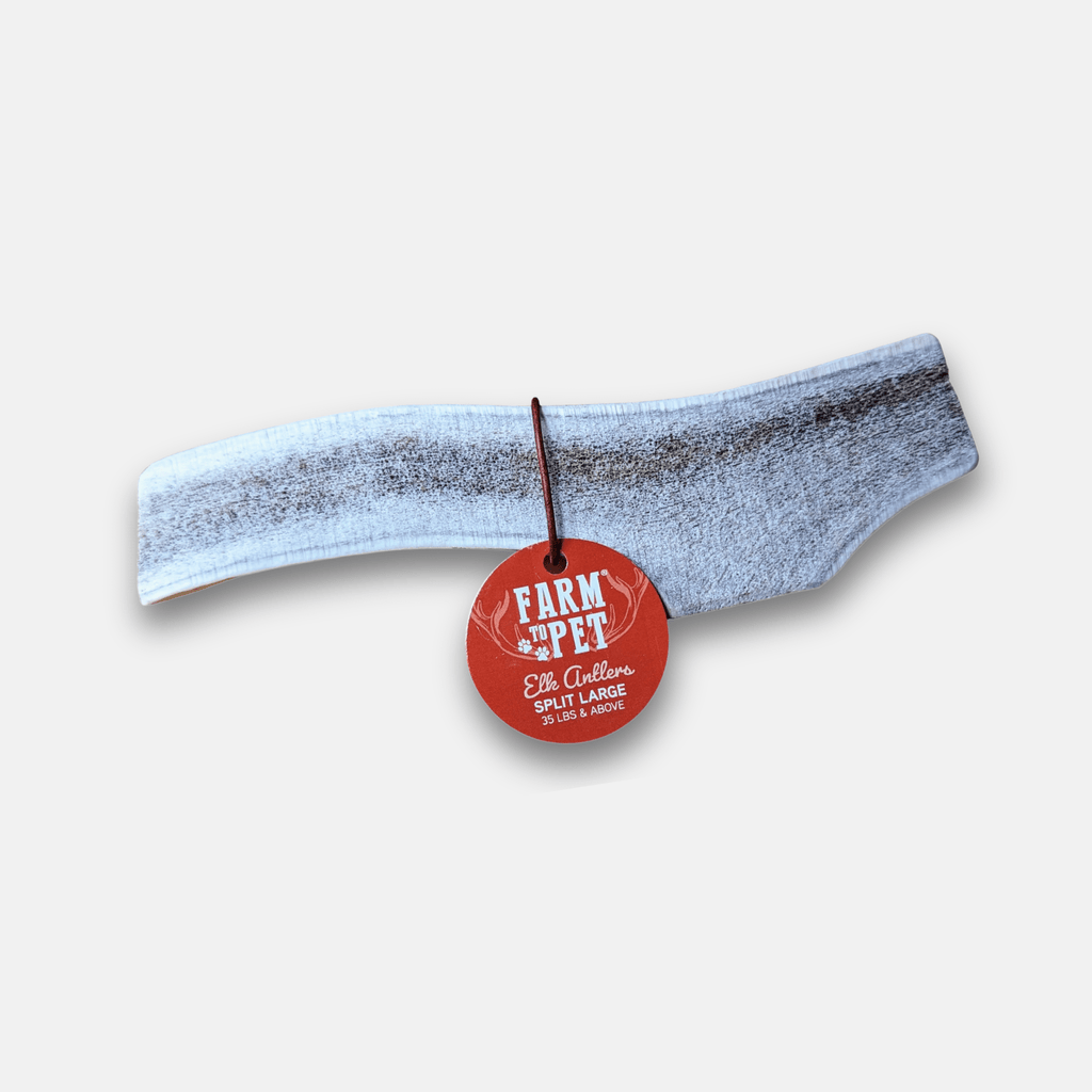 Elk Antler Dog Chews | All-Natural Whole and Split Elk Antler Chews | American sourced
