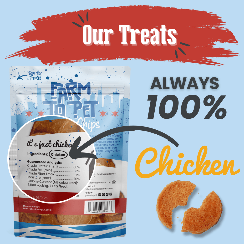 Chicago Chicken Chips for Dogs | Dog Treats