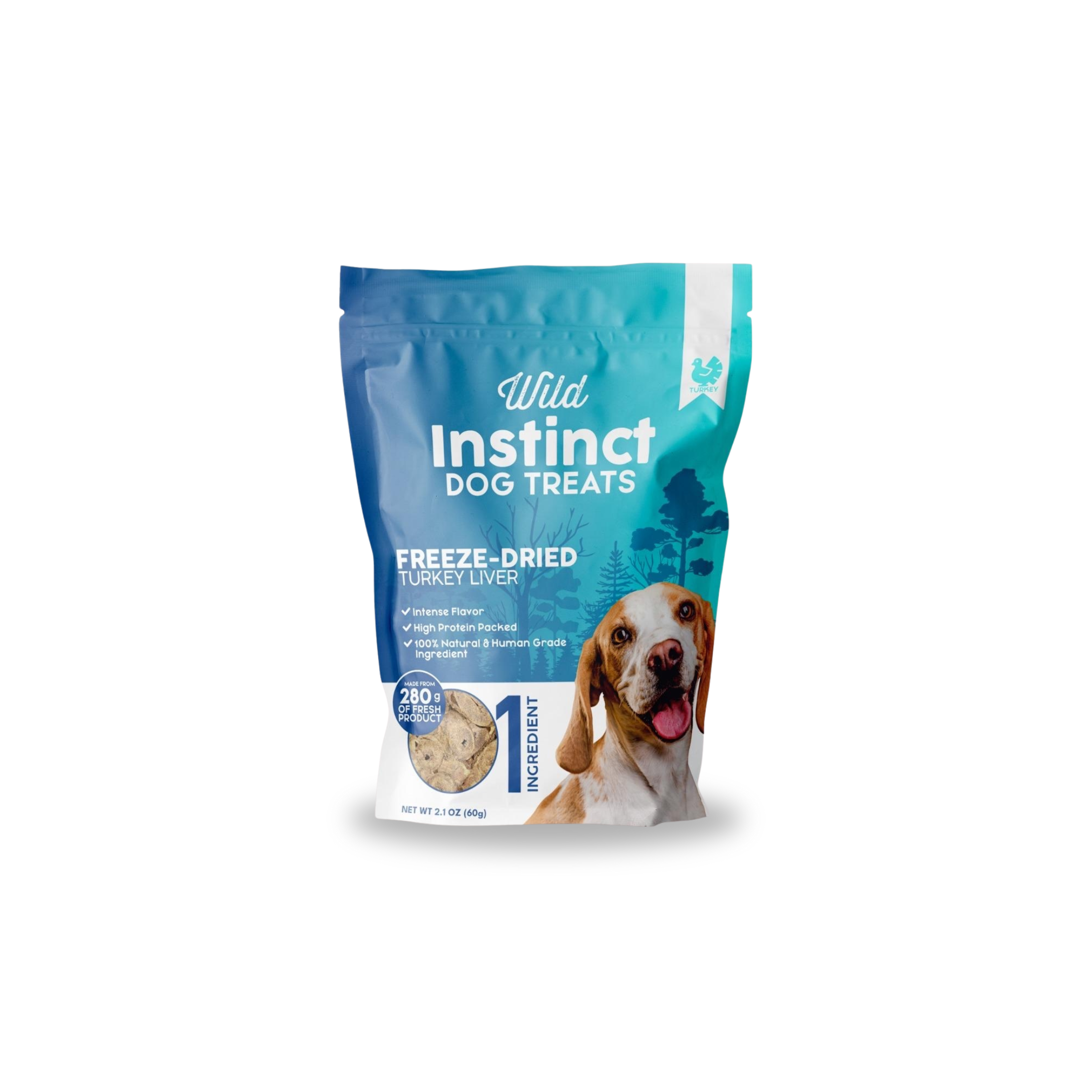 Freeze-Dried Turkey Liver Dog Treats | Gentle, Single-Ingredient Snack – Wild Instinct
