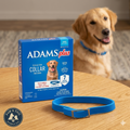 Adams Plus Flea Tick Collar for large Dogs & Puppies