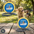 Adams Plus Flea & Tick Collar for Dogs & Puppies One Size Fits All 4-Count