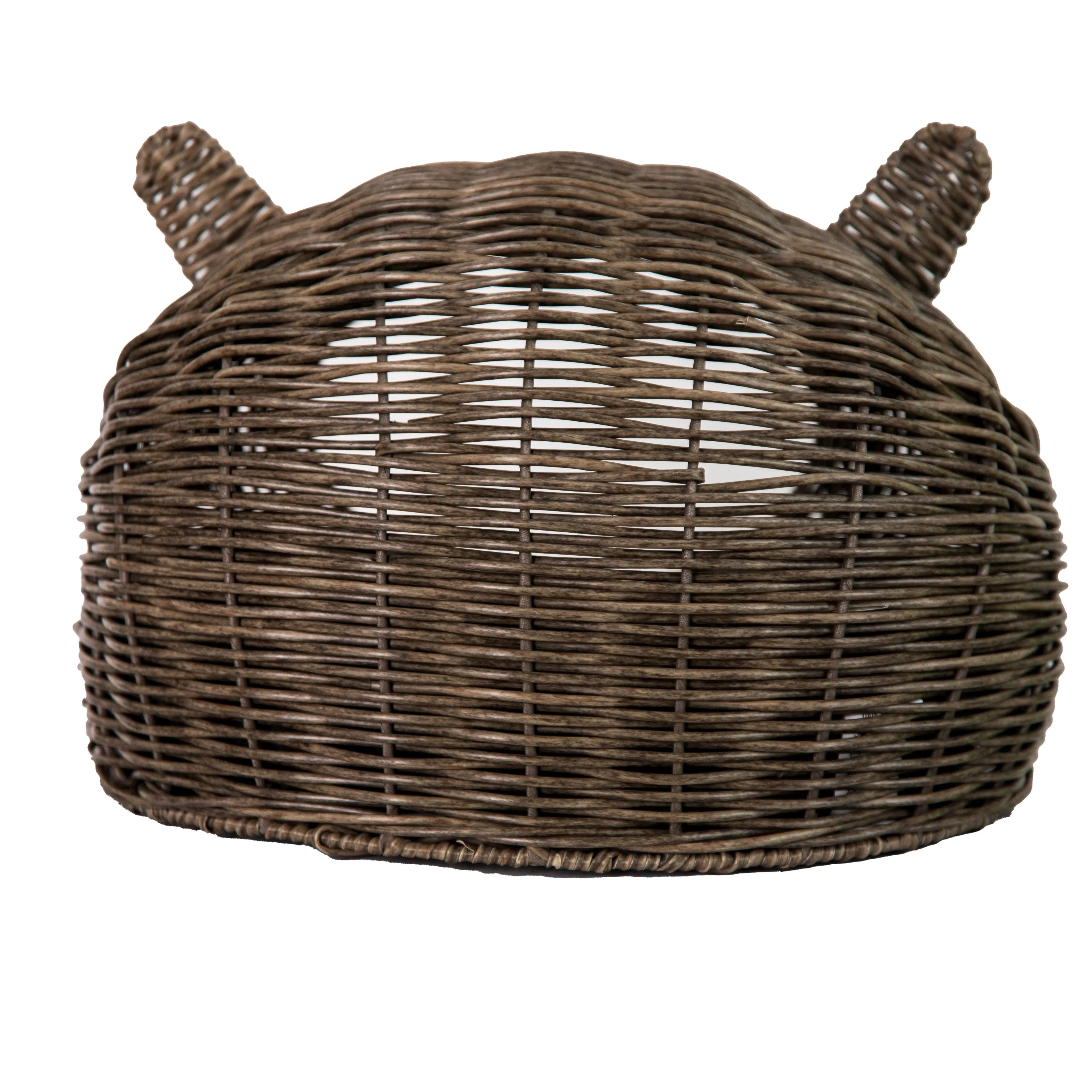 Huntley Pet Wicker Cat Play House Bed