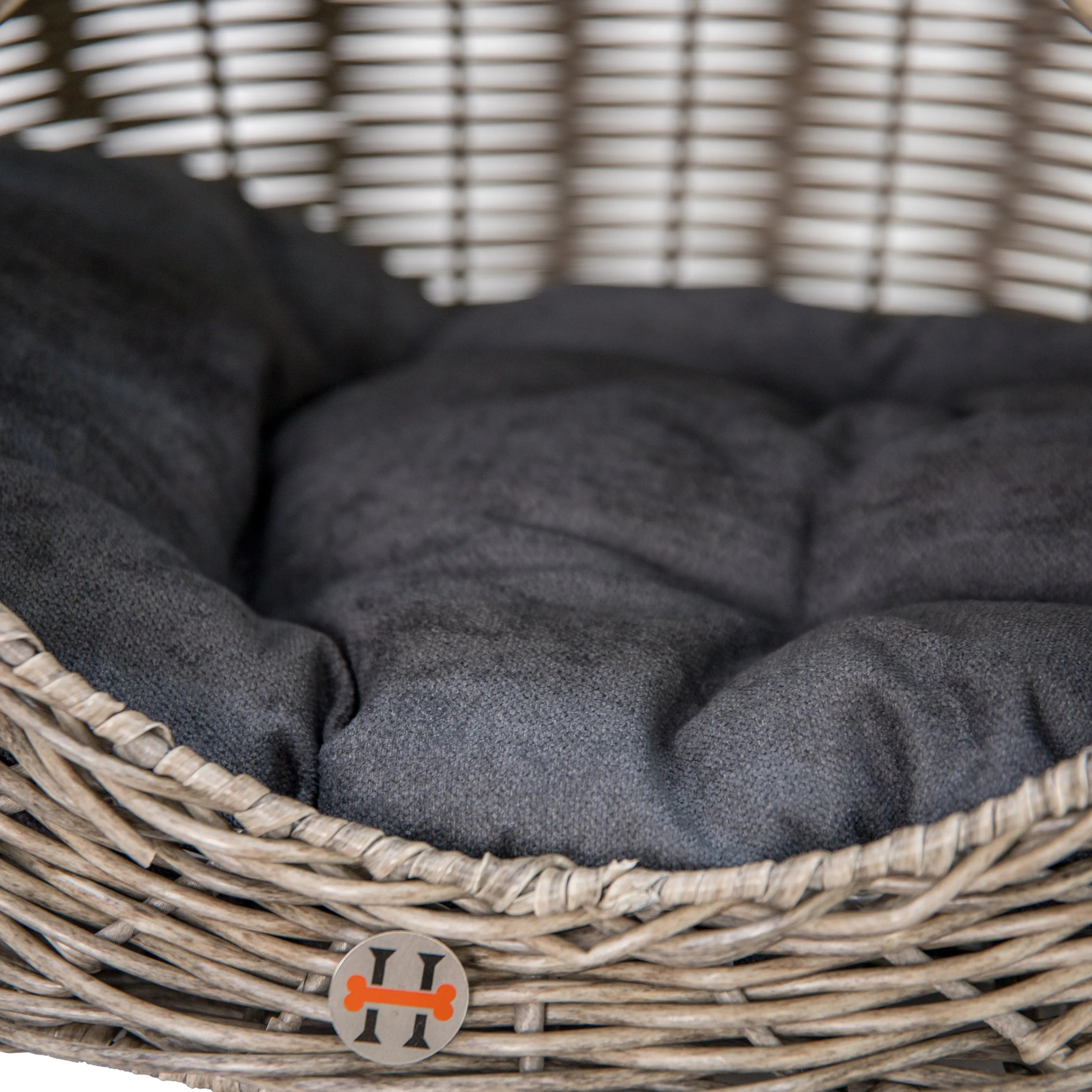 Huntley Pet Wicker Cat Play House Bed