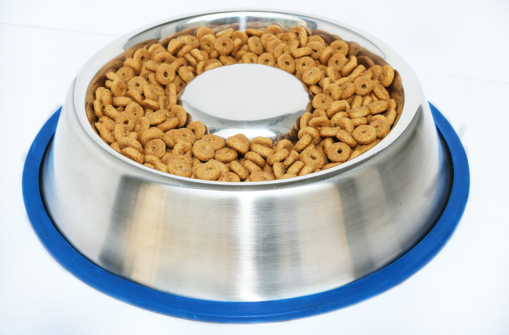 Mr. Peanut's Slow Feed Bowl with Bonded Silicone Base
