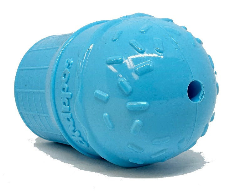 Ice Cream Cone Rubber Chew for Power Chewers | American made