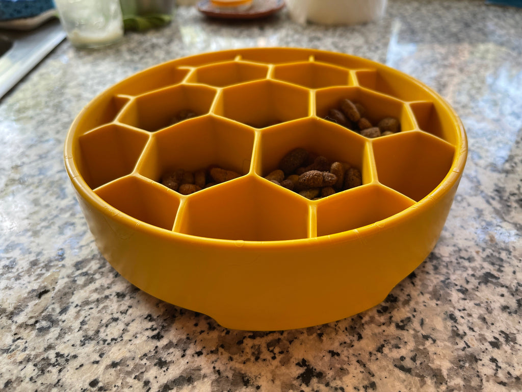 Honeycomb Slow Feeder Bowl| USA Made