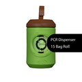 beyondGREEN Dog waste Bag Leash Dispenser – Clip-On Holder Fits Standard Rolls