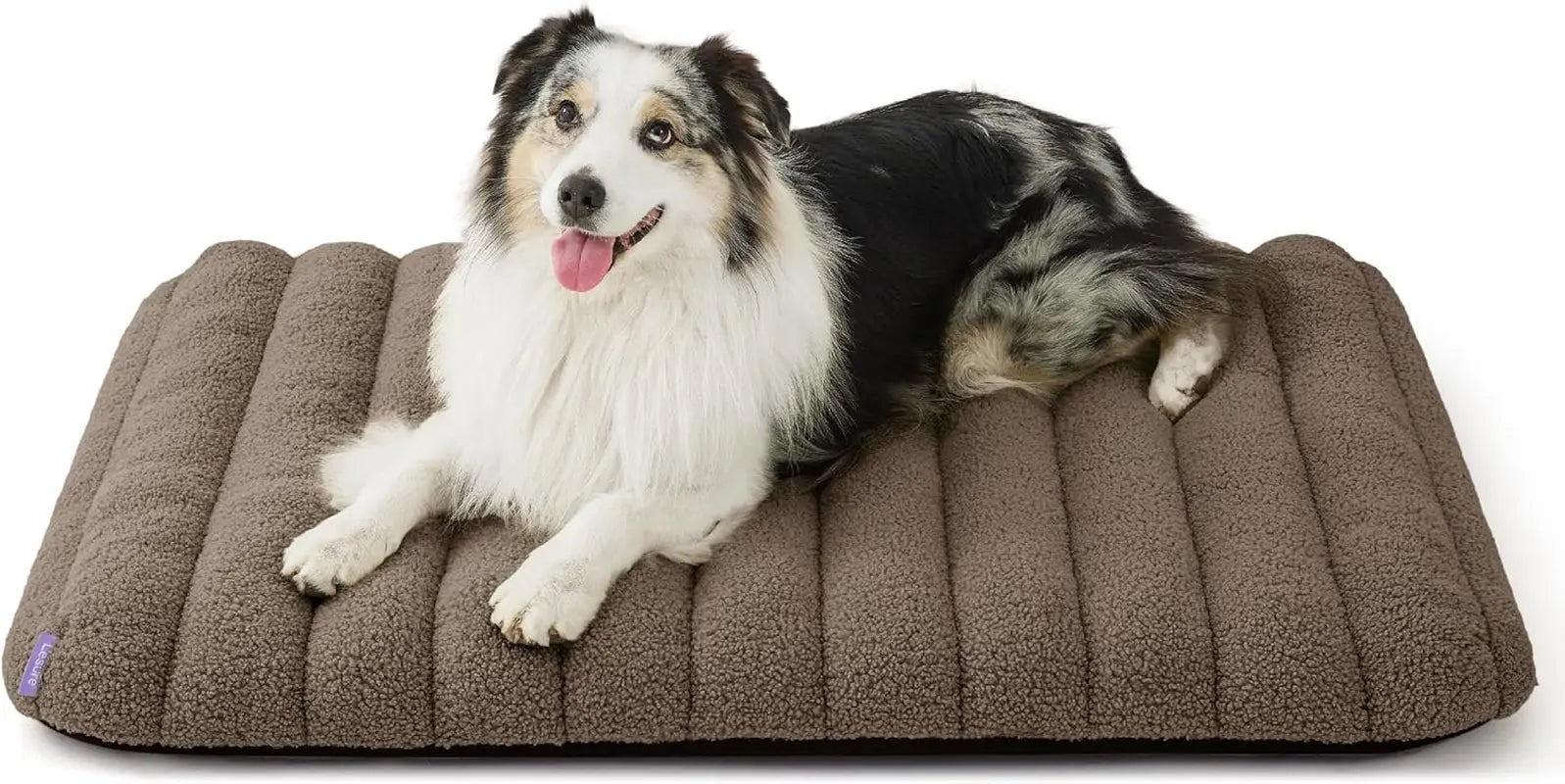 Orthopedic Dog Bed for Large Dogs | Waterproof Plush Mat with Washable Cover – Wags & Whiskers
