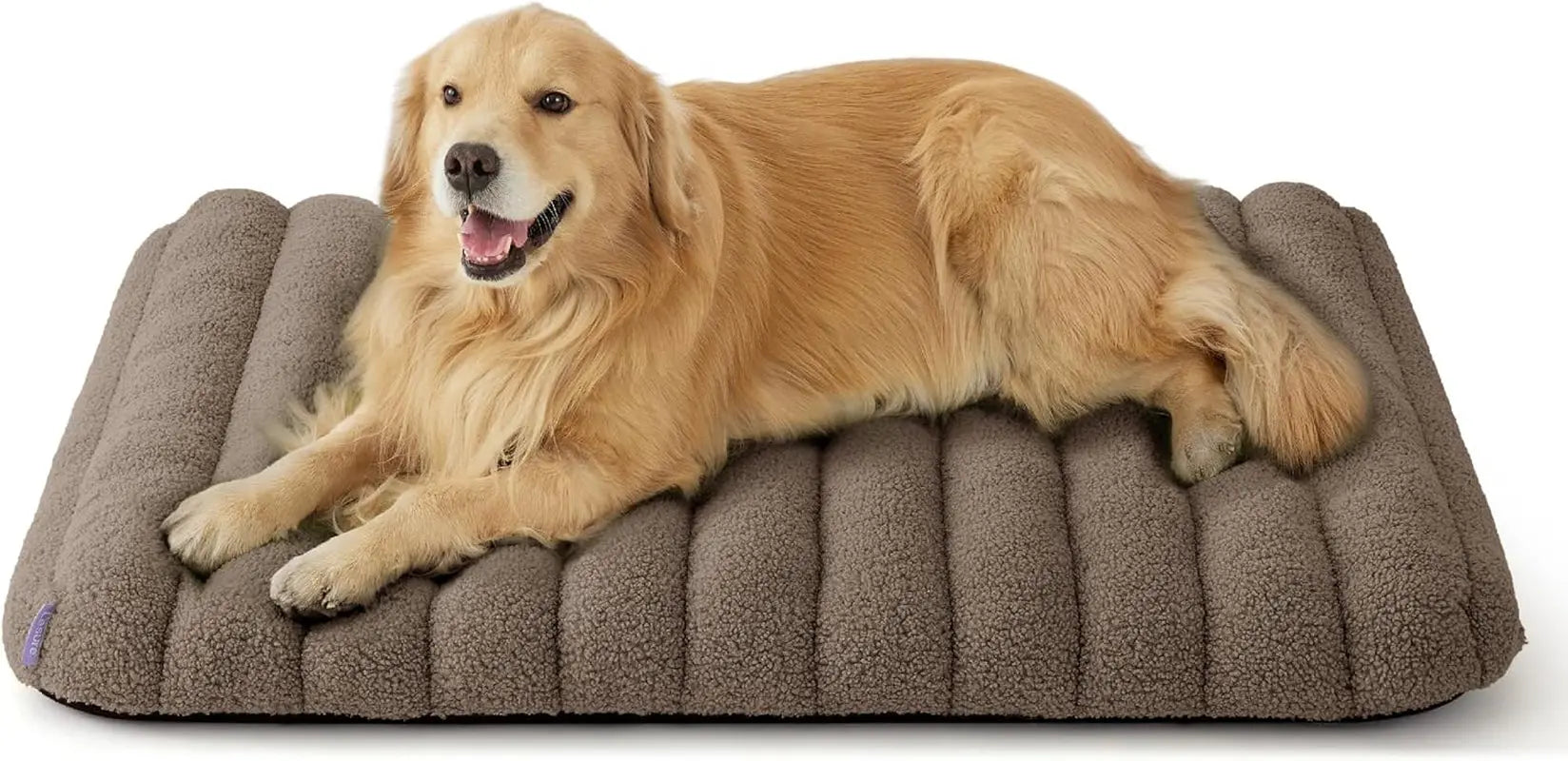 Orthopedic Dog Bed for Large Dogs | Waterproof Plush Mat with Washable Cover – Wags & Whiskers