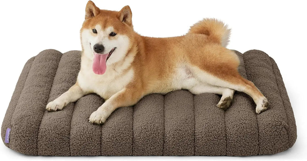 Orthopedic Dog Bed for Large Dogs | Waterproof Plush Mat with Washable Cover – Wags & Whiskers