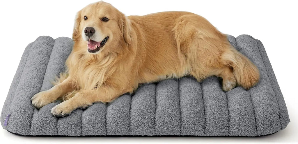 Orthopedic Dog Bed for Large Dogs | Waterproof Plush Mat with Washable Cover – Wags & Whiskers