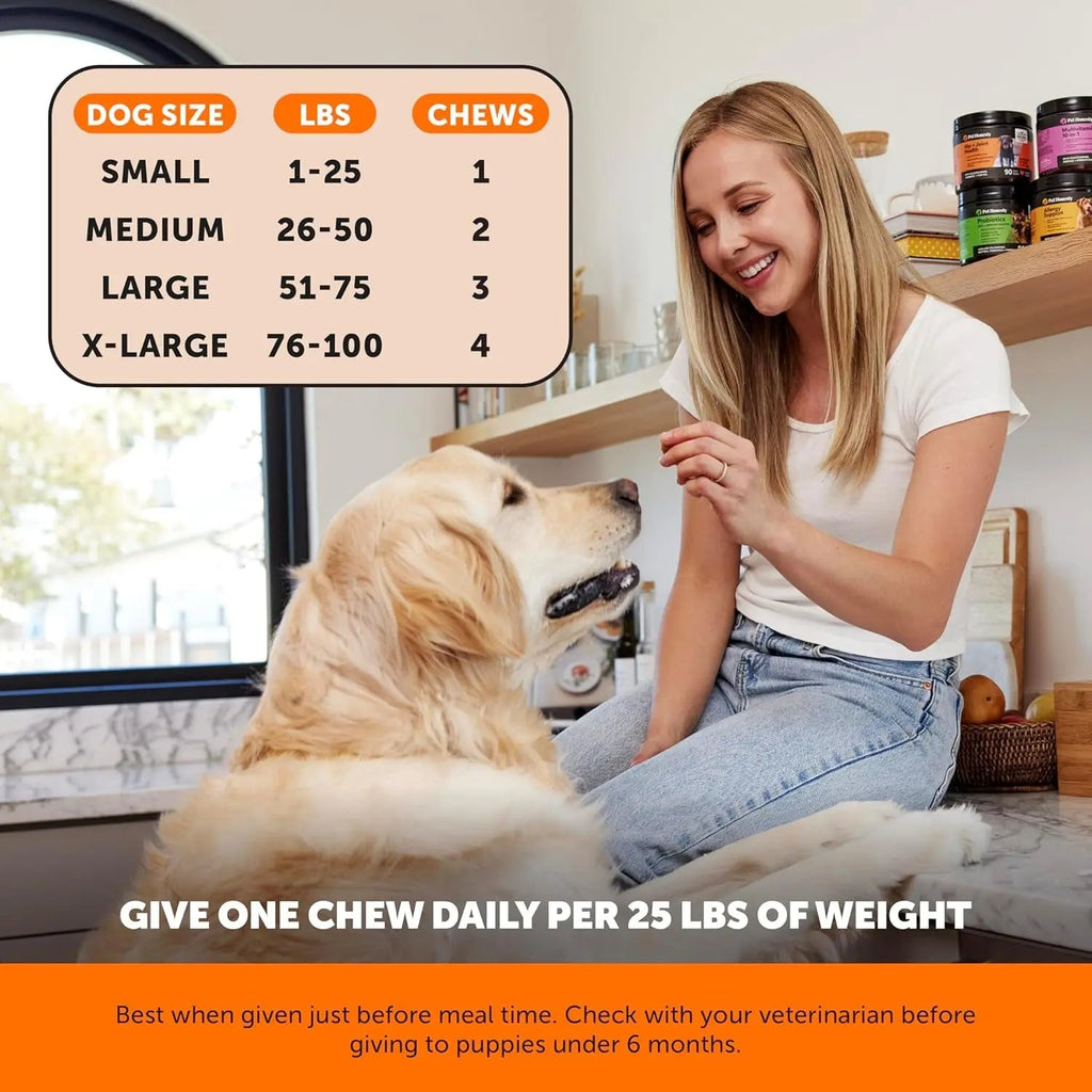 Pet Honesty Senior Hemp Hip & Joint Chews | Natural Mobility Support, 90 Ct – Wags & Whiskers