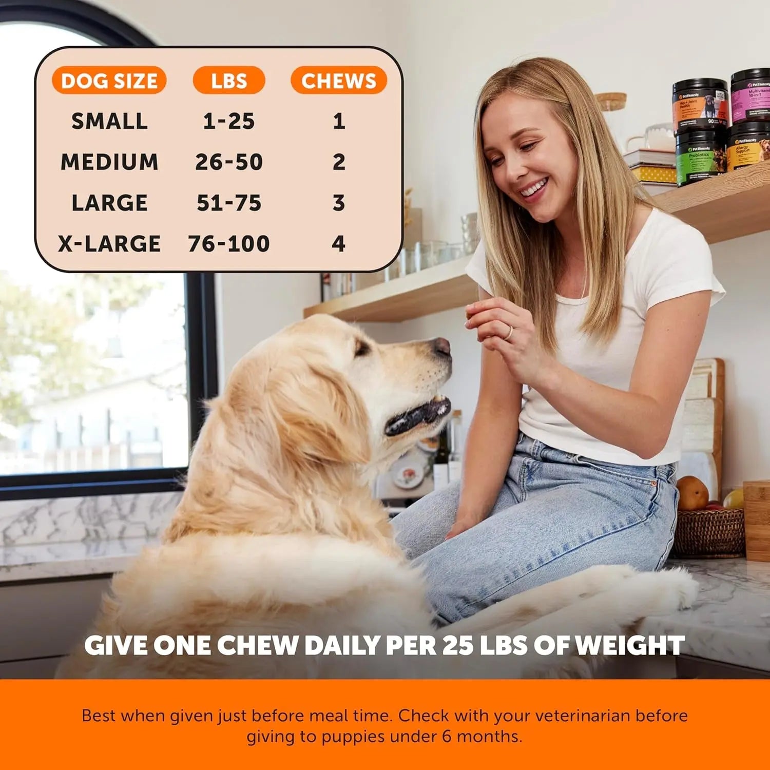Pet Honesty Senior Hemp Hip & Joint Chews | Natural Mobility Support, 90 Ct – Wags & Whiskers