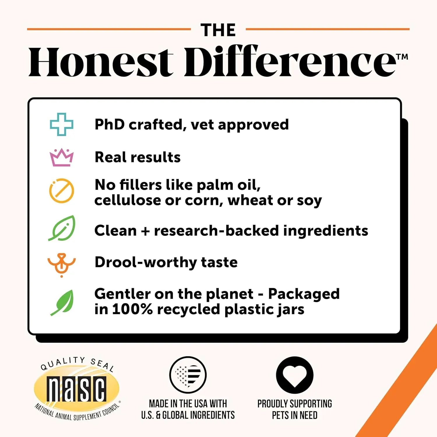 Pet Honesty Senior Hemp Hip & Joint Chews | Natural Mobility Support, 90 Ct – Wags & Whiskers