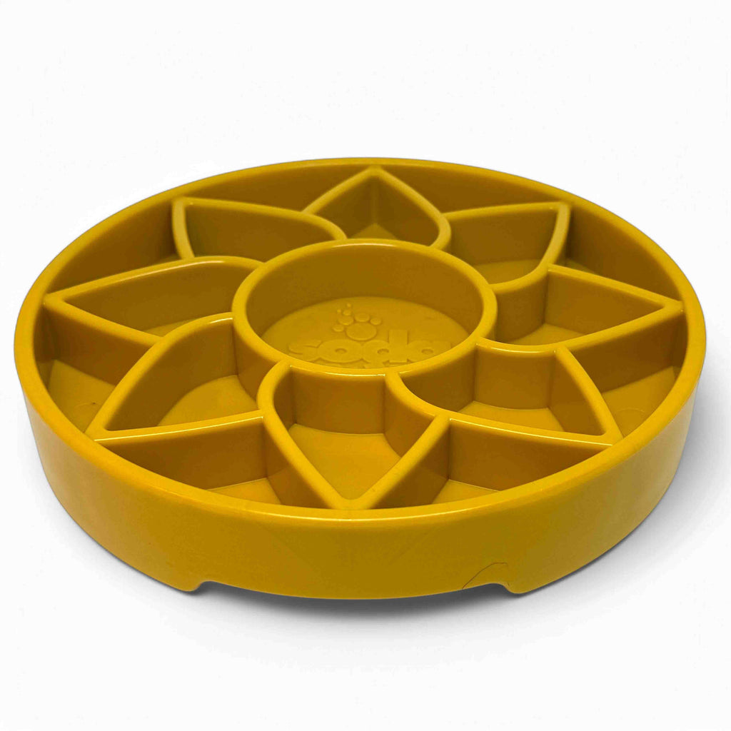 Sunflower eTray Slow Feeder Bowl | USA Made