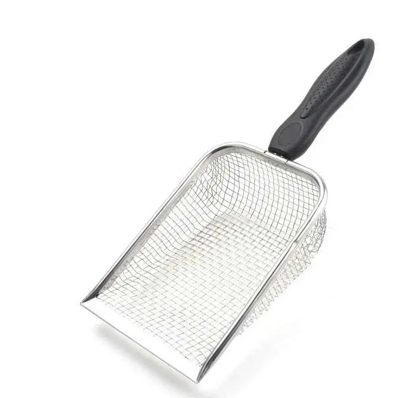 Long Handle Stainless Steel Litter Scoop