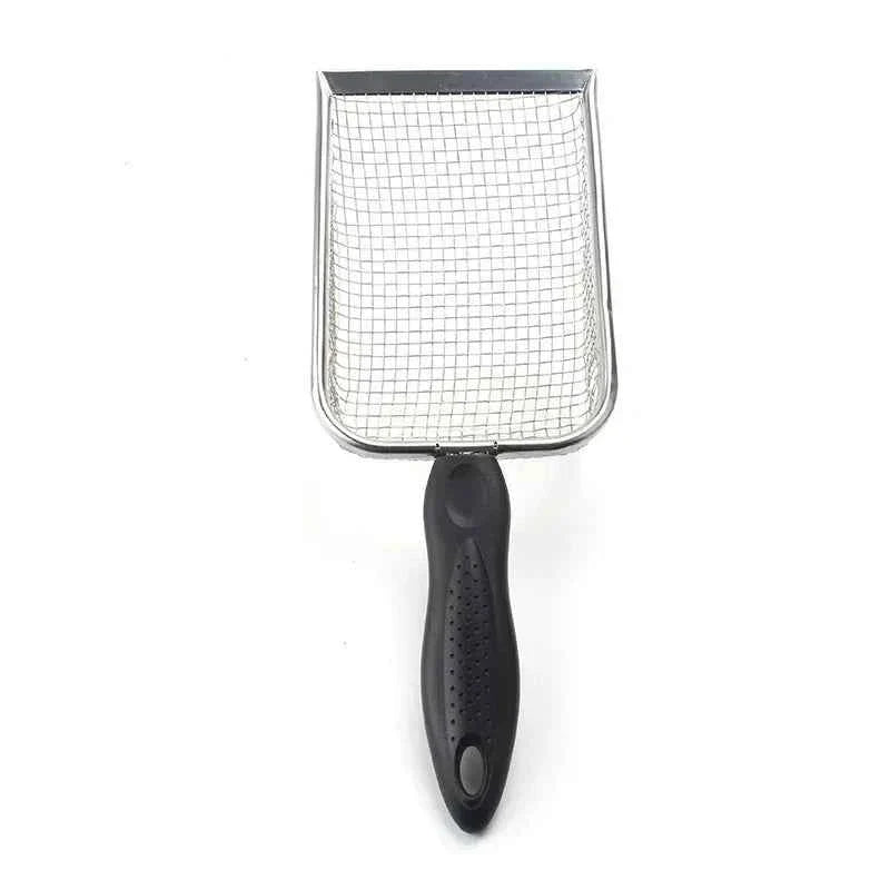 Long Handle Stainless Steel Litter Scoop