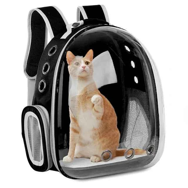 Ventilated Space Capsule Pet Backpack