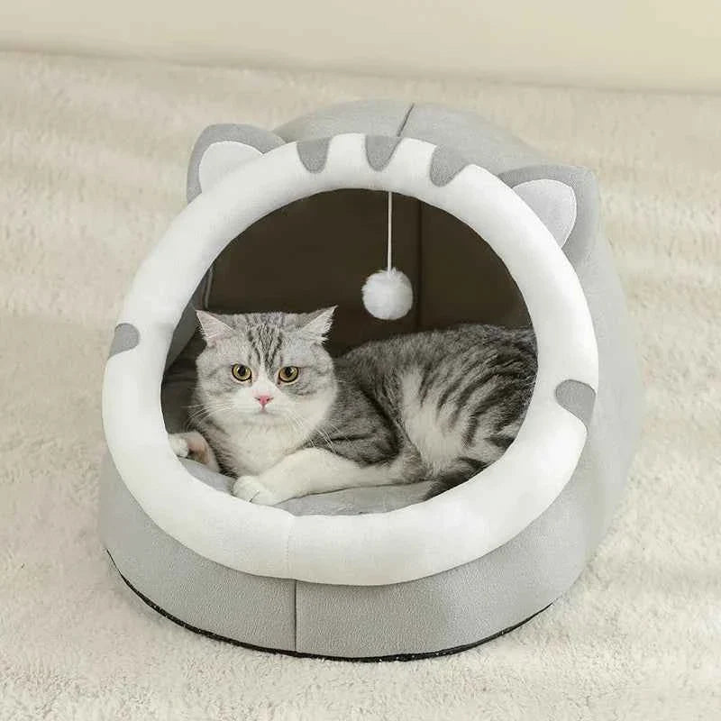 Cozy Cave Cat Bed