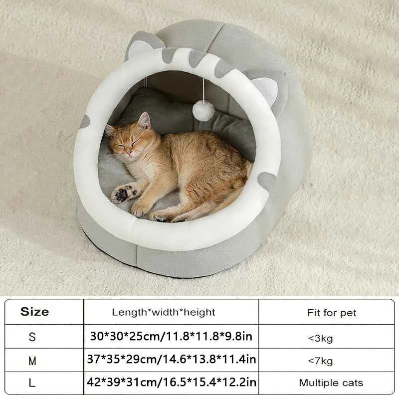 Cozy Cave Cat Bed