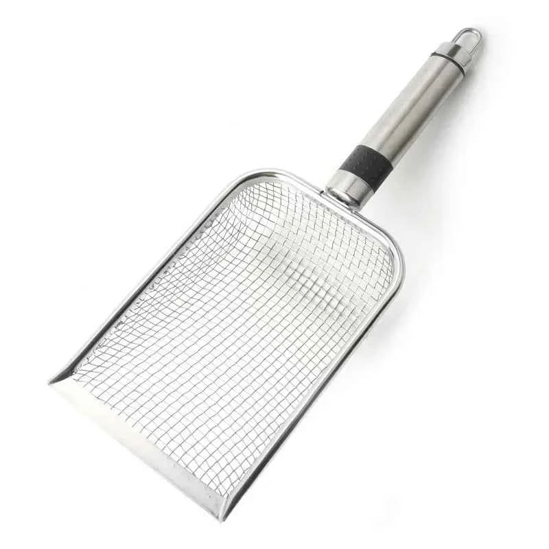 Long Handle Stainless Steel Litter Scoop