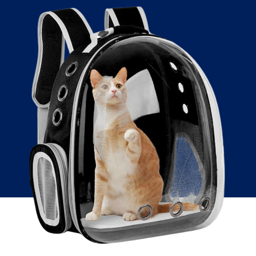 Ventilated Space Capsule Pet Backpack