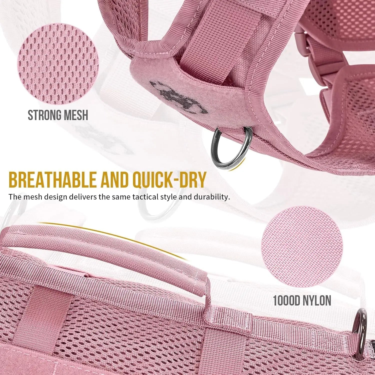 Tactical No-Pull Dog Harness