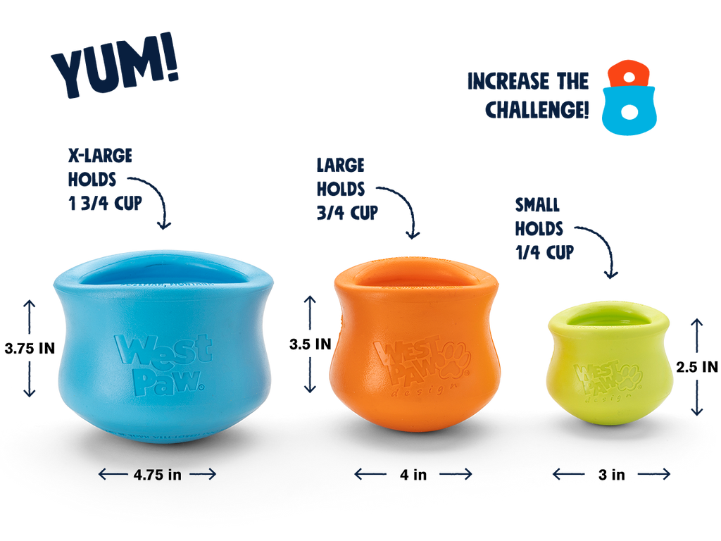 Toppl Treat & Puzzle Dog Toy | Fillable Enrichment Cup – West Paw