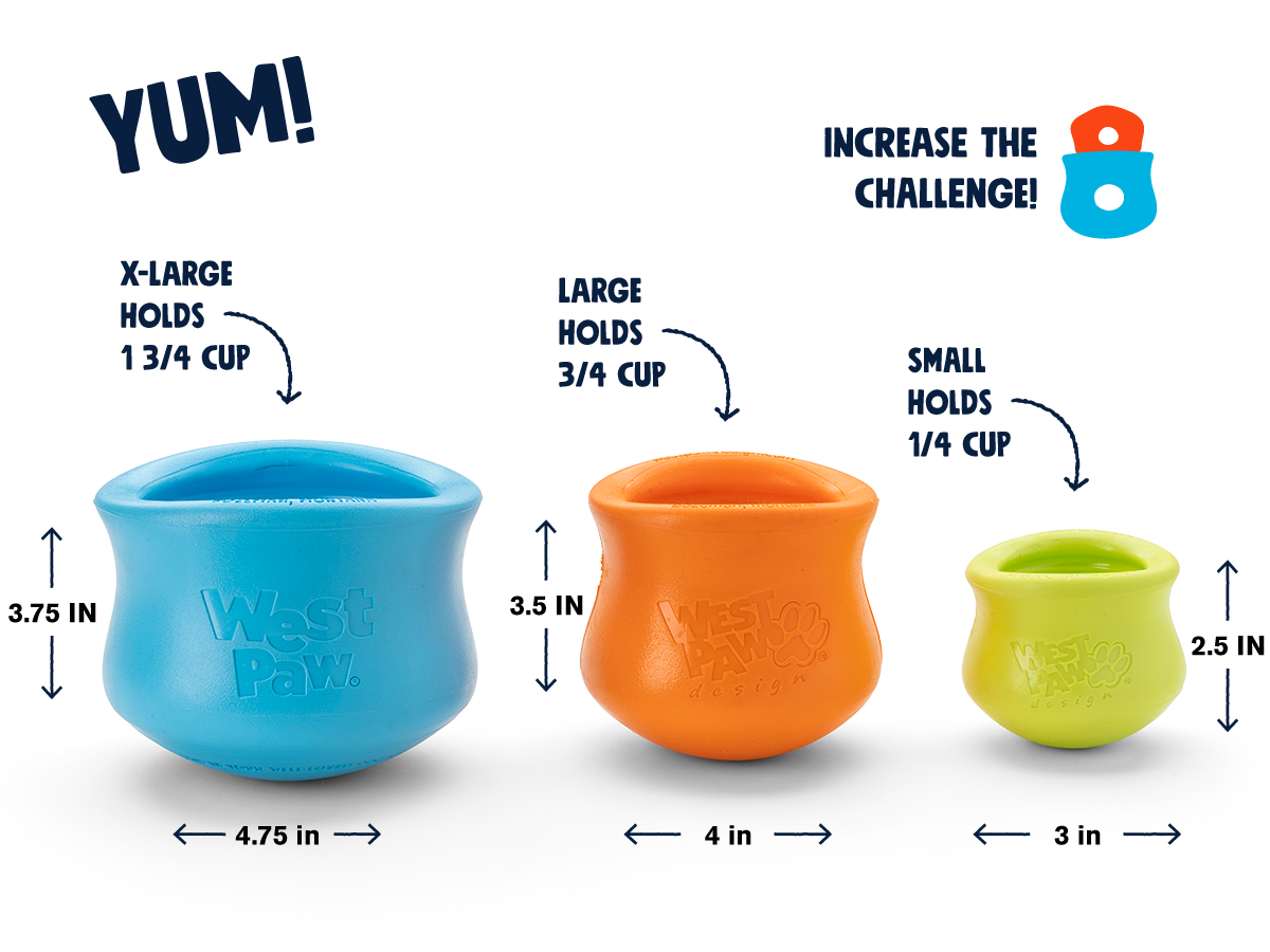 Toppl Treat & Puzzle Dog Toy | Fillable Enrichment Cup – West Paw