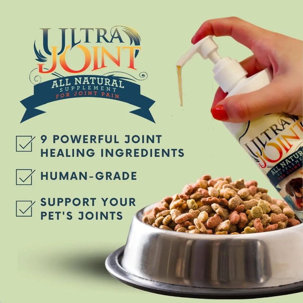 Ultra Joint Liquid Dog Supplement | Glucosamine & Chondroitin, 8oz & 16oz – Wags & Whiskers