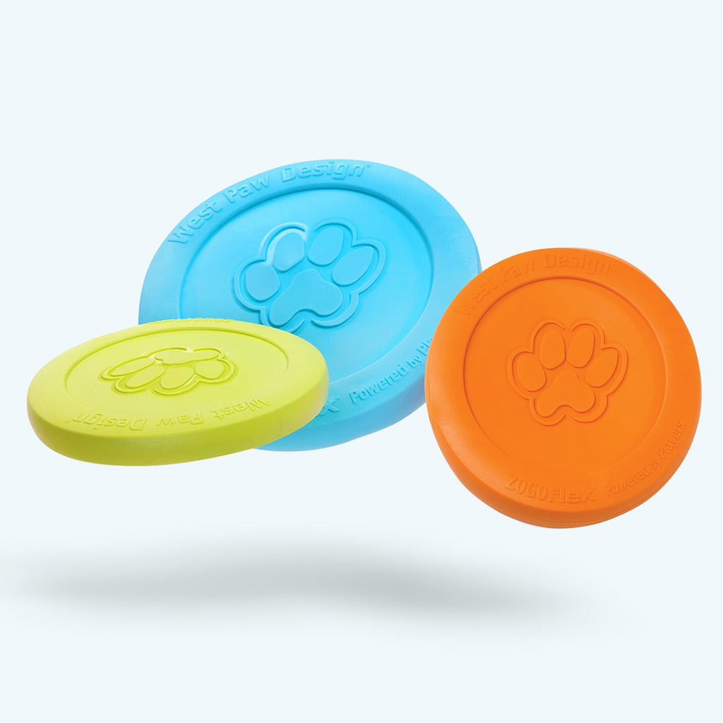 Zisc Flying Disc Dog Toy | Soft, Floatable Frisbee for Fetch – West Paw