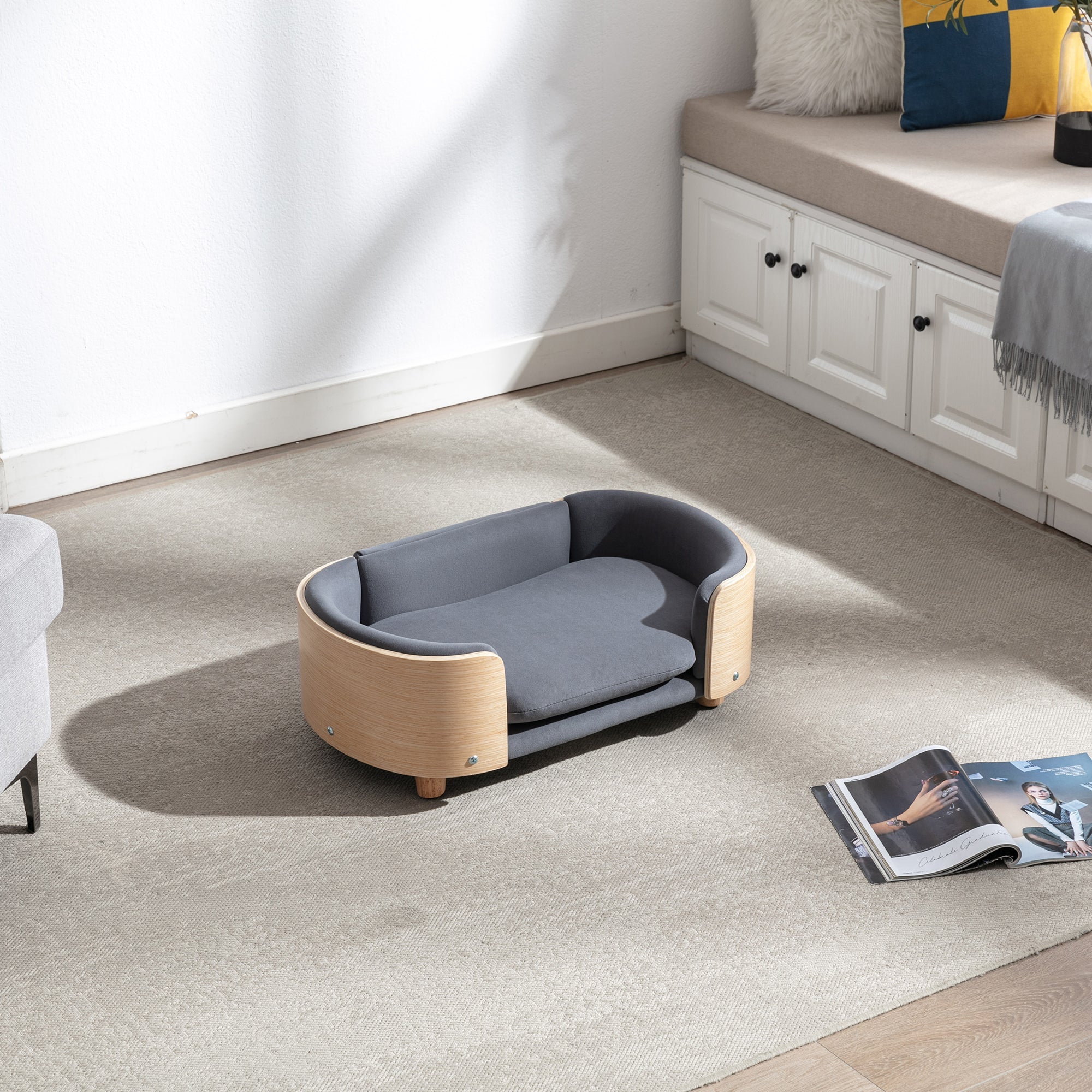Scandinavian style Elevated Bed, Small Size