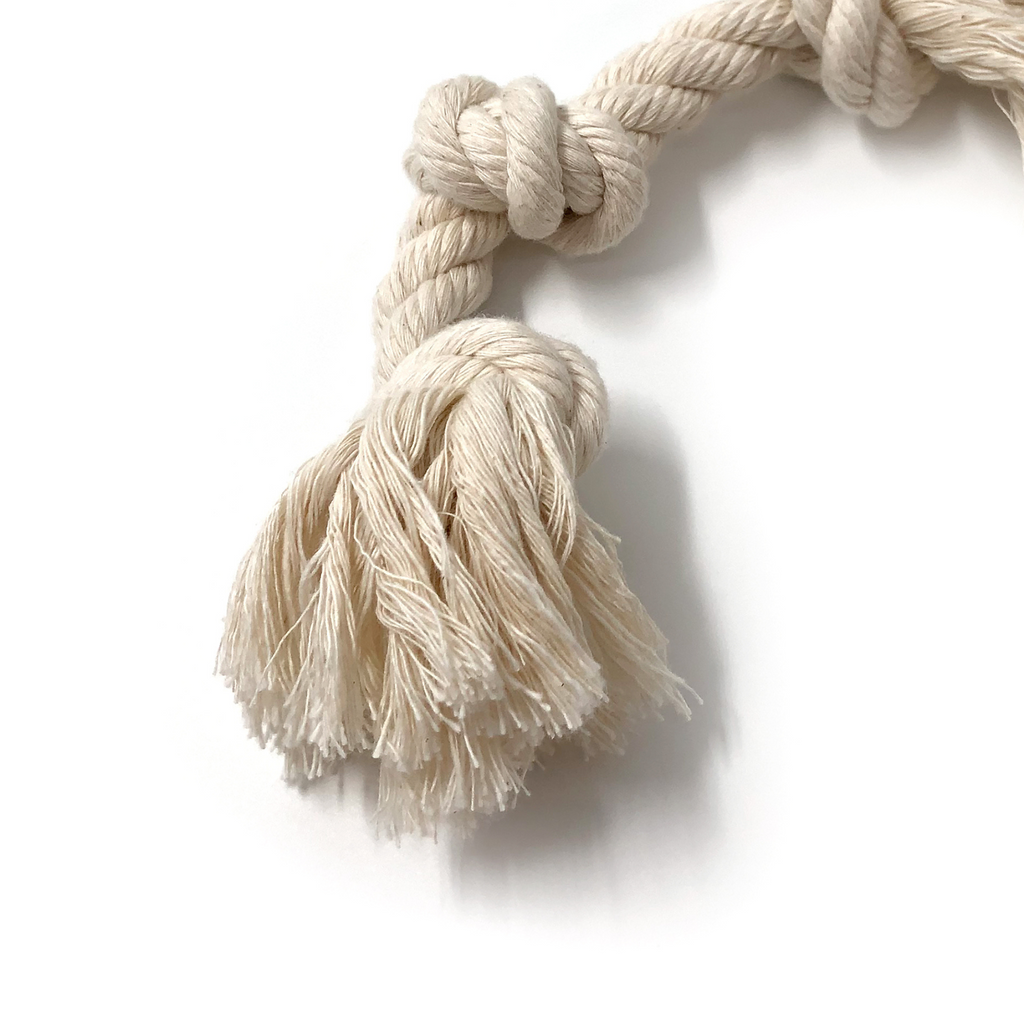 Boba & Vespa 100% Organic Cotton Rope Dog Toy