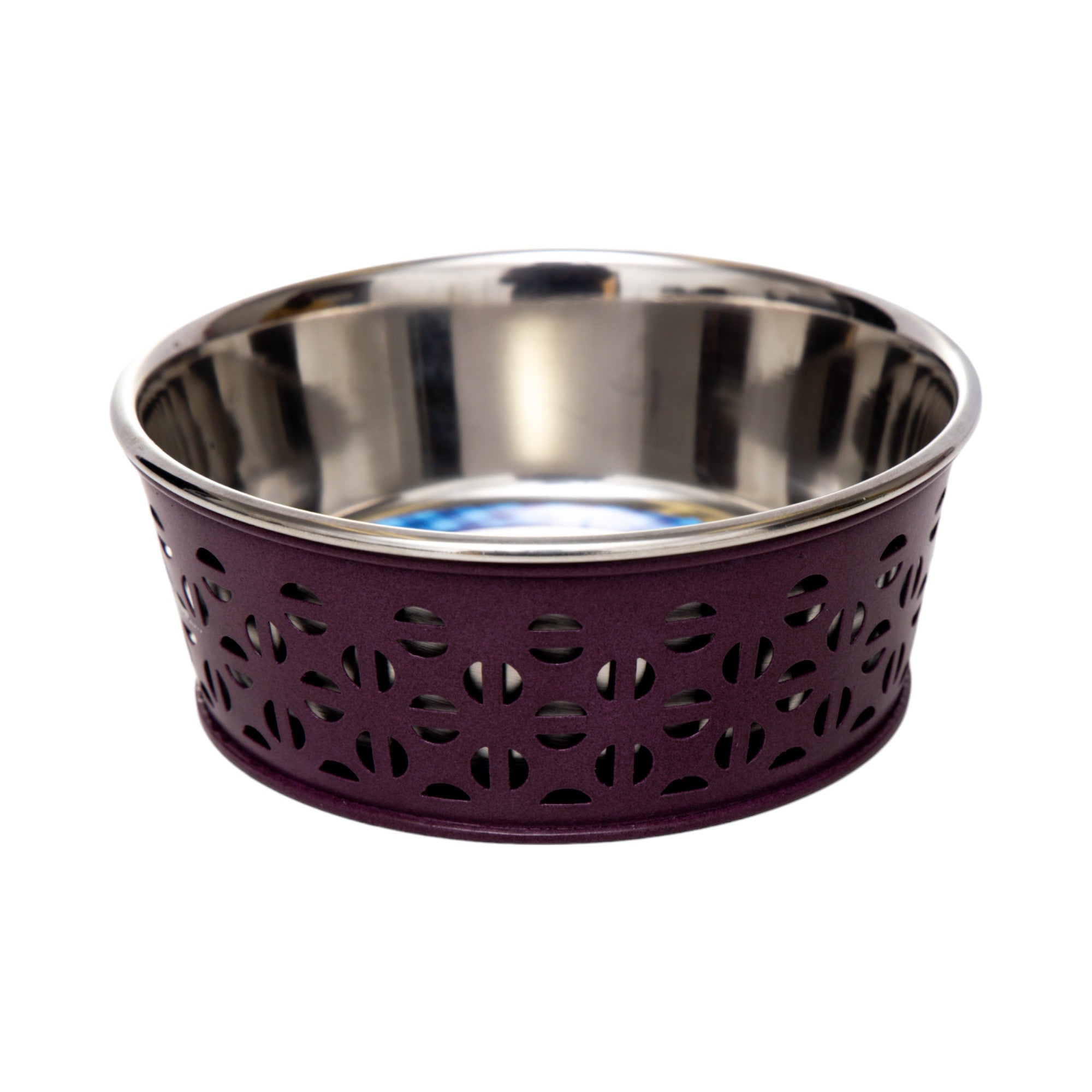 Country Living Farmhouse Stainless Steel Dog Bowls, Set of 2 | For Small to Medium Dogs