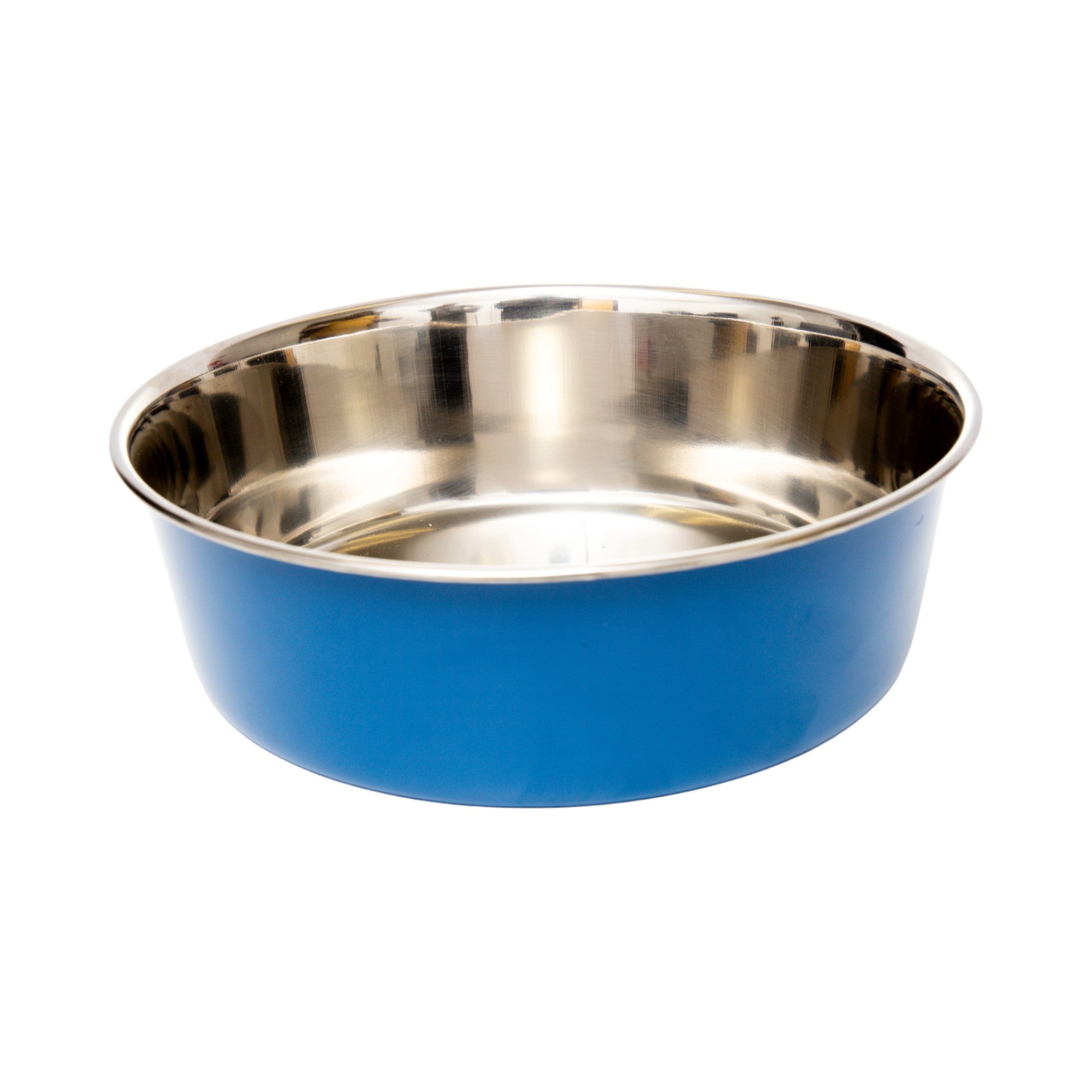 Country Living Heavy Gauge Stainless Steel Dog Bowls, Set of 2 | Non-Skid Food & Water Bowls