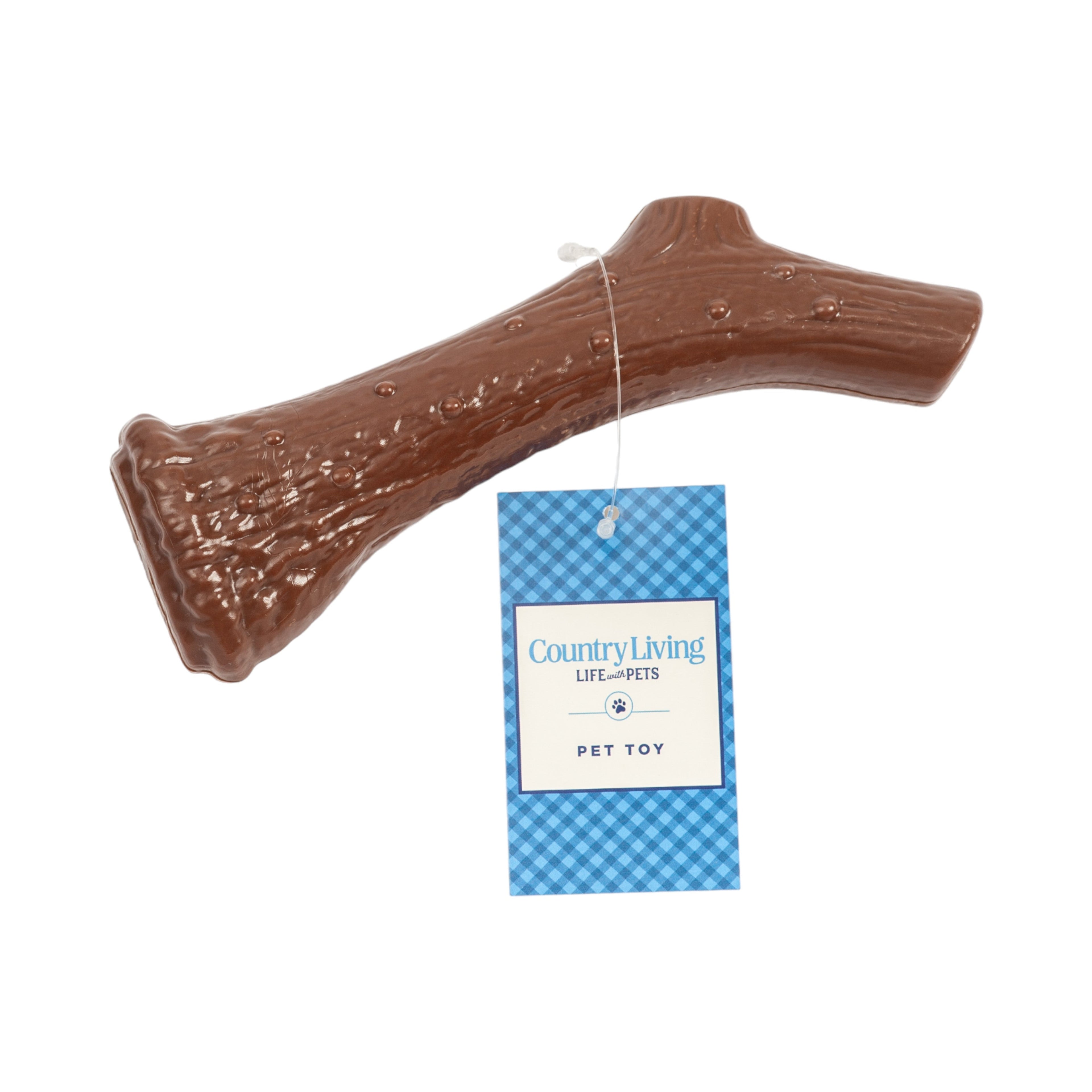 Country Living Nylon Antler Chew Toy | Chicken-Flavored Dental Chew for Dogs