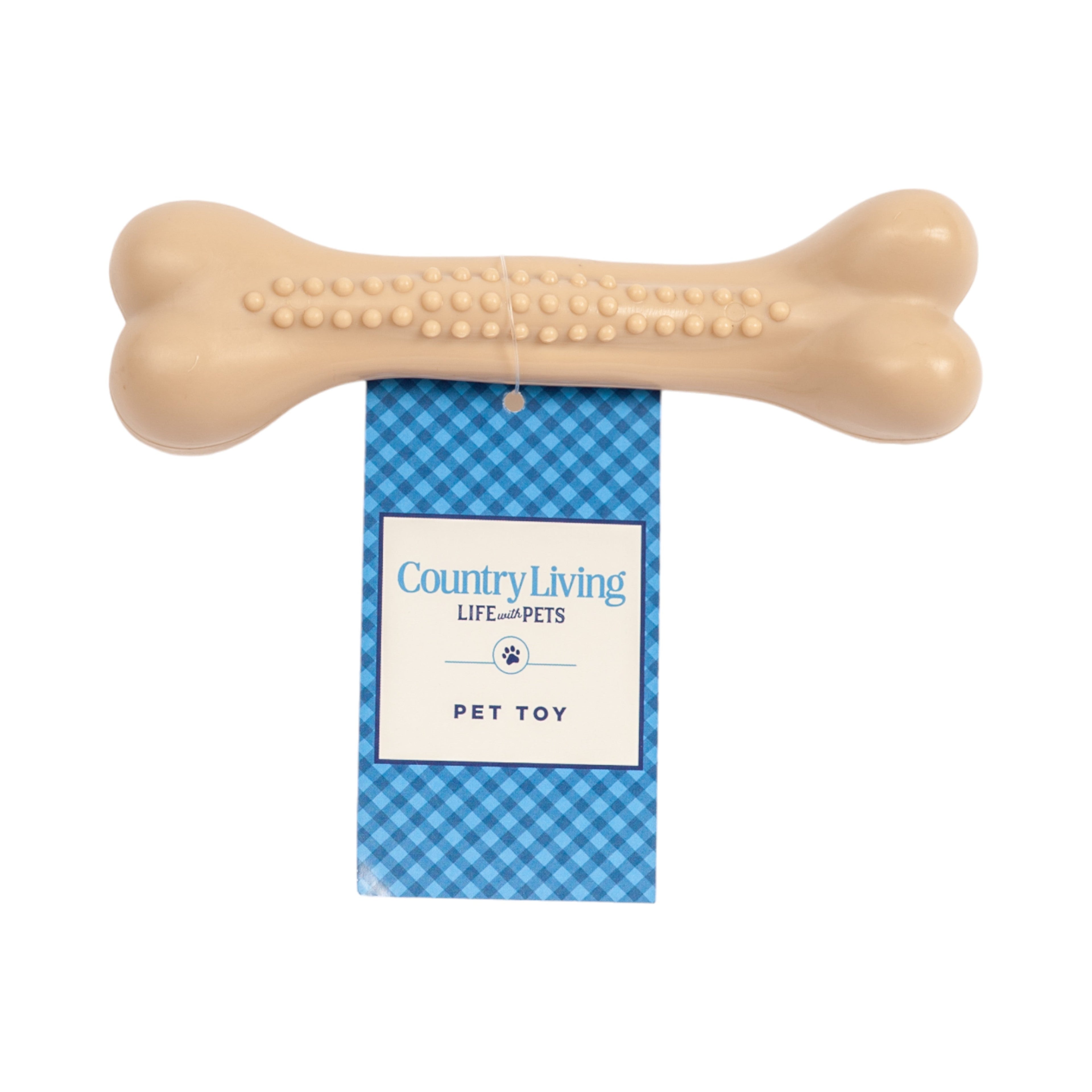 Country Living Nylon Chew Bone | Chicken-Flavored Dental Chew Toy for Heavy Chewers