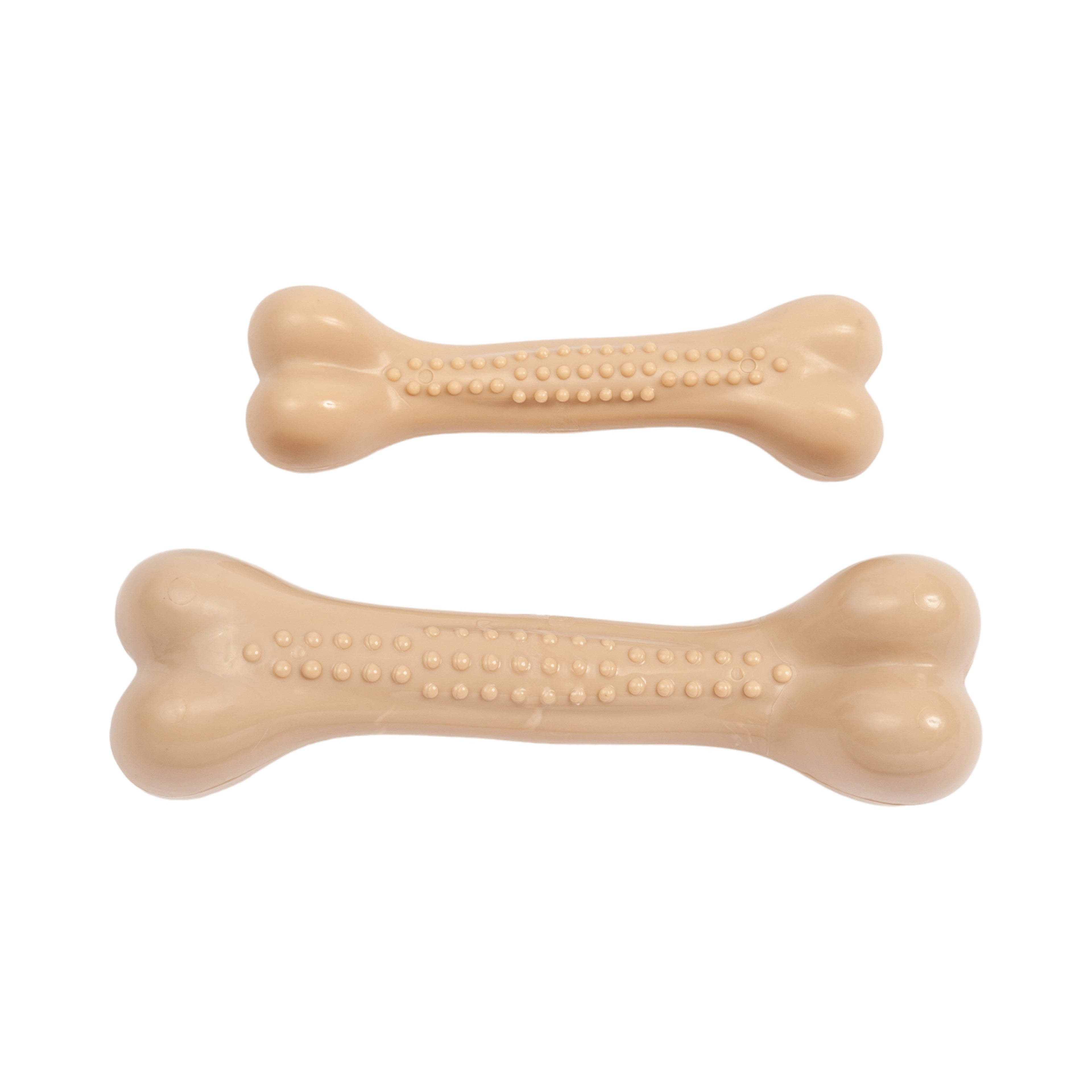 Country Living Nylon Chew Bone | Chicken-Flavored Dental Chew Toy for Heavy Chewers